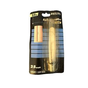 Philips Tubular 25 Watt Refrigerator BC25T61/2 New‎ Old Stock